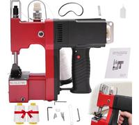 Bag Closing Machine, 15000RPM Handheld Automatic Woven Bag Closer, 210W Industrial Stitching Closer for Knitted Canvas, Leather, and Snakeskin Bags