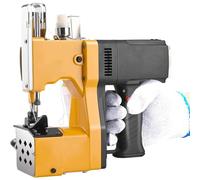 Bag Closing Machine 2s/bag Portable Bag Closer Electric Bag Sewing Machine Automatic Woven Bag Sewer Packing Machine for Burlap PP Woven Kraft Paper Bag,1battery