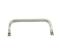 Bag Clutch Frames Silver 20/25/30cm Bag Purse Frame Metal Hand Aluminium Tube Handle Accessories Clutch Parts(25 cm)