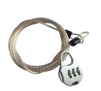 Bag Combination Lock - Cable Locks With Combination | Wire Rope Combination Lock, Car Cover Locks With Three Digits, Car Clothes Code Lock, Travel Bag Locking Supplies For Backpacks Handbags Briefcase