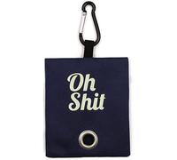 Bag Dispenser For Dog Waste Bags With The Word 'Oh Shit' Garbage Bag DispenserProfessional Processed
