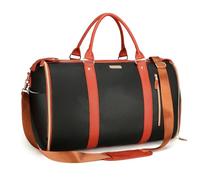 Bag Duffel Bag - Weekend Bags for Women | Foldable Travel Bag | BOTTOM COUNCIL | Waterproof Travel Bag | Duffel Pack | Sports Cabin Bag, Black, riferimento alla descrizione, Please refer