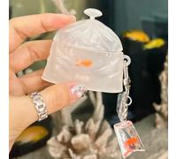 Bag Earphone Protective Case for AirPods 4/3/pro2/1 With Pendant for AirPods C Shell Funny K6I3 Personalized 4