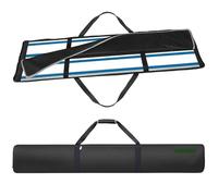 Bag for guide rails, 1400-1500 mm, universal, 600D Oxford fabric, bag for rails with 2 accessory compartments, compatible with Makita guide rail, Bosch guide rail, Festool, DeWalt, (160 x 23 cm)