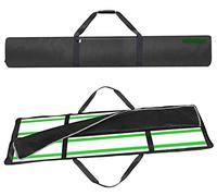 Bag for Guide Rails 1400/1500 mm, Universal Bag Compatible with Bosch, Makita, Festool, DeWalt etc., with 2 Accessory Compartments (160 x 23 cm (L x W), Black)