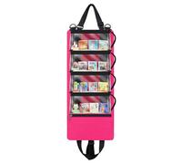 Bag for Little Tikes Story Dream Machine Books, Hold Up to 4 Characters and 12 Books, compatible with Tonies Characters (Pink)