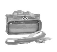 Bag for Tonie Storage, Carrying Case for Tonie Box 2 & 1 with Clear Window and Adjustable Strap, Portable Travel Carrier Bag for Toniebox Headphones & Accessories (Grey)