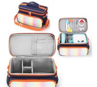 Bag for Toniebox 2/1 Portable Carrying Case with Shoulder Strap & Handle Charging Station Organizer Wear Resist Large Capacity Carry Bag Audio Player Accessory