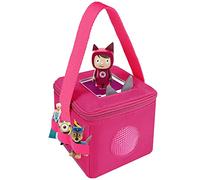 Bag for Tonies Characters and Toniebox, Purple Tote Bag for Tonies Figurines, Soft Carry Case for Creative Tonies, Transporter for Kids Audio Player