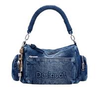 Desigual Women Bag_Half Logo, Turquoise, One Size