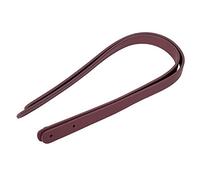 Bag Handles, Women Bag Parts, Handbag Accessories High Quality Leather Bag Handles, Durable Easy to Install DIY for Home(Red Wine)