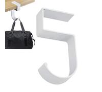 Bag Holder for Table, Purse Holder for Desk, Women's Backpack Hanger, Portable 5 Shaped Hook, High Performance Organiser, Metal Storage Tool for Living Room