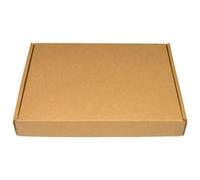 bag it Paper 10 Large Letter Postal & Postage Boxes PIP - Brown Kraft Cardboard Boxes for Posting 330mm x 230mm x 23mm - Corrugated Royal Mail Mailing Boxes, Flat Pack