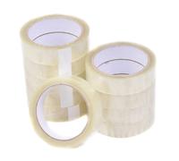 bag it Plastics 36x Cellotape Rolls - Strong Clear Parcel & Packing Tape, Adhesive sellotape for Wrapping, Packaging, Office, Gift, Parcel & Everyday Use 24mm x 66m long