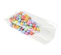 Bag It Plastics Clear Cellophane Crimp Sweet Party Gift Bags 3" x 2" x 9" / 76mm x 50mm x 229mm (Pack of 500) - Perfect for Sweets, Cookies, Treats & Favors - 40 micron / 160 gauge