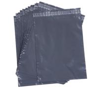 bag it Plastics Mailing Bags - Dark Grey Self Seal Envelopes 400mm x 525mm - 16" x 21" - Pack of 20