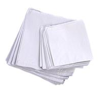 bag it Plastics White Paper Food Bags | 7" x 7" | Pack of 200 | Disposable, Fold Top, Square, Greaseproof, Ideal for Food, Groceries, Fruit, Sandwich, Lunch, Veg Bags