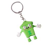 Bag Keychain,Trash Can Bag Charm Keyring - Small Garbage Bin Fun Key Chain,for Women Men Kids Backpack Purse Wallet Rearview Mirror Phone Truck Car Travel School Party Daily