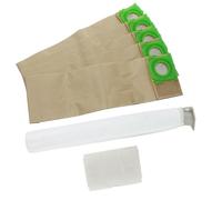 Bag Lady Paper Dust Bags and Filter Service Kit (Pack of 5+2) for Sebo 5093ER Airbelt C C1 C2 C3 Extra X X1 X1.1 X2 X3 X4 X5 XP2 XP3 Vacuum Cleaner Dust Bags Replacement 5094ER