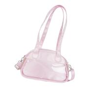 Bag Lovely Itabag PU Leather Crossbody Students School Sweet Bows Shoulder for Pin Display Women Lovely Itabag, B, Cloth, Mass Beauty