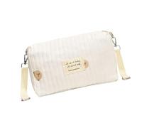 Bag Nappy Storage Bag for Women Large Capacity Embroidery Pattern Handbag Pram Stroller Hanging for Mums Stylish Moms