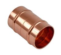Bag of 2-22mm Solder Ring Slip Coupling (Known as 22mm Slip Coupling/Solder Fittings/Slip Coupling/Slip couplings/Solder Ring Fittings Also Available in 8mm, 10mm, 15mm, 22mm, 28mm)