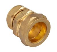 Bag of 2-25mm MDPE to 15mm Compression Reducing Coupling (Known as 25mm mdpe to 15mm Copper/mdpe 25mm to 15mm Reducer / 25mm 15mm mdpe Also Available in 15mm, 20mm, 22mm and 25mm)