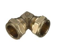 Bag of 5-12mm Compression Equal Elbow (Known as 12mm Pipe connectors/Brass Compression Fittings/Elbow/Compression Elbow Also Available in 8mm, 10mm, 12mm, 15mm, 22mm, 28mm, 35mm, 42mm, 54mm)