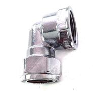 Bag of 5-22mm x 3/4" Female Chrome Elbow