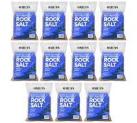 Bag of Brown Grit Rock Salt Deicing 100kg | Weed Killer & De-Icer for Paths | Added Traction, Helps Control Weeds, Rapidly Melts Snow & Ice, Grit Paths, Patios, Driveways, Easy Spreading