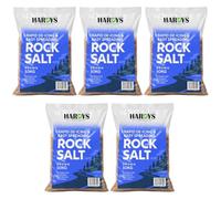 Bag of Brown Grit Rock Salt Deicing, 50kg | Weed Killer & De-Icer for Paths | Added Traction, Helps Control Weeds, Rapidly Melts Snow & Ice, Grit Paths, Patios, Driveways, Easy Spreading