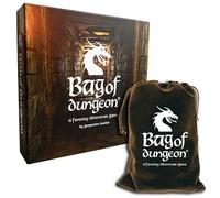 Bag of Dungeon - Fantasy Adventure Board Game for Families & RPG Fans | 1-4 Players, Ages 7+ | Classic Dungeon Crawler | Quick Play, Portable Tabletop RPG with Endless Replayability