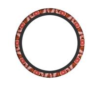 Bag of Grapefruit Printed Steering Wheel Cover Elastic Stretch Car Wheel Wrap Breathable Non-Slip Steering Wheel Protector for Car Truck SUV