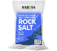Bag of White Grit Salt Deicing, 10kg | Weed Killer & De-Icer for Paths | No Messy Residue, Cleanly & Rapidly Melts Snow & Ice, Kills Weeds, Grit Paths, Patios, Driveways, Easy Spreading