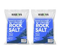 Bag of White Grit Salt Deicing, 20kg | Weed Killer & De-Icer for Paths | No Messy Residue, Cleanly & Rapidly Melts Snow & Ice, Kills Weeds, Grit Paths, Patios, Driveways, Easy Spreading