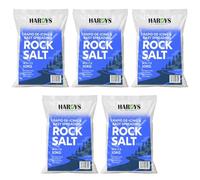 Bag of White Grit Salt Deicing, 50kg | Weed Killer & De-Icer for Paths | No Messy Residue, Cleanly & Rapidly Melts Snow & Ice, Kills Weeds, Grit Paths, Patios, Driveways, Easy Spreading