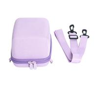 Bag on Camera - Anti Fall Eva Hard Storage Case - Hard Shell Camera Case - Portable Protective Reports Bag with Shoulder Strap - Fits Most Instant Movie Camcorder Models, Purple., Se référer au