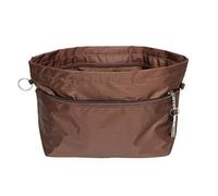Bag Organiser Insert Handbag, Expandable Purse Organiser Zipper Closure, Waterproof Nylon