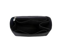 Bag Organizer for Herbag 31/39, Felt-Lined Storage Bag Insert(Black a,for herbag31)