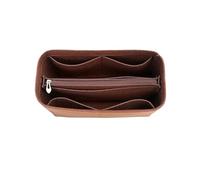Bag Organizer for Herbag 31/39, Felt-Lined Storage Bag Insert(Coffee b,for 39)