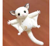 Bag Pendant Decor Cute Flying Squirrel - Sugar Glider Keychain Bag Charm Stuffed Animal | Stuffed Animal Charm Sugar Glider Plush Keychain Flying Squirrel Plush Secure And Easy Attachment