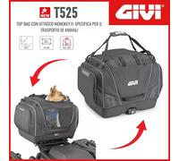 Bag Pet Bag Transport Animals and Dogs for Motorcycle Scooter GIVI T525 Monokey