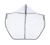 Bag Rain Cape Transparent Bag Rain Cover Rain and Dust Waterproof Club Bag Rain Cover Open Zipper Design Lightweight PVC Bag Rain Hood