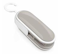 Bag Sealer Machine, Mini Bag Sealer Clips, 2 in 1 Handheld Kitchen Heat Sealer, Portable Bag Type Sealing Machine with Hook, Suitable for Snack Preservation Food Storage Battery Not Included