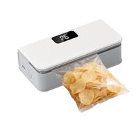Bag Sealing Handheld, 6-Mode Rechargeable Magnetic With Cutter, Portable Mini Resealer Machine For Snack Chip Sandwich Candy Cereal Fruit Vegetable Meal