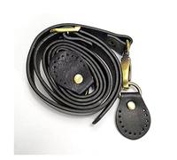 Bag Strap Shoulder Strap 120cm Genuine Leather Bag Strap Replacement Handle for Handbag Purse Shoulder Bag Cross Body Bag Adjustable Belt Strap Bag Accessories Chain Strap ( Color : Black )