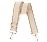 Bag Straps for Handbags, Wide Shoulder Bag Strap, Shoulder Strap Replacement with Gold Buckle, Adjustable handbag strap for Women's Handbags - Wide 3.8cm (beige)