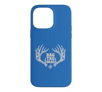 Bag Tag Brag Deer Hunting Antlers Compass Case for iPhone 14 Pro Max