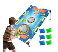 Bag Toss Game - ABS and polyester construction with sandbag table, interactive indoor and outdoor play, portable leisure entertainment set, fun competitive activity | For picnic in the a