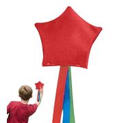 Bag Toss Set | Star Bags | Portable Game Accessory with Ribbons and Weights for Carnival, Classroom, Beach & Sports Lessons